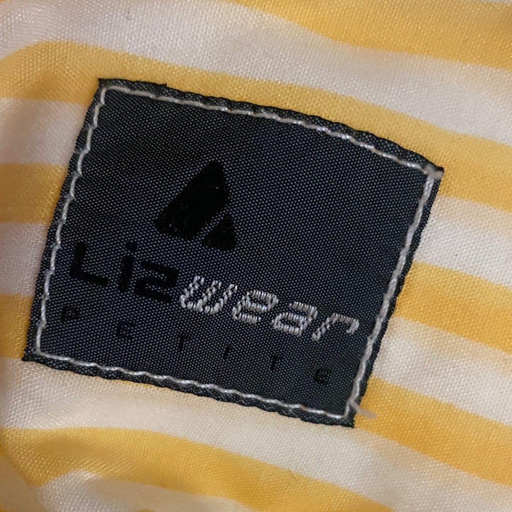 Liz Wear 90s Striped Multicolor Button-Up Shirt - Picture 6 of 7